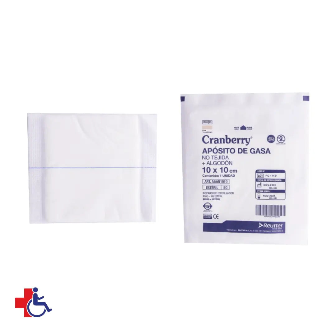 Aposito de Gasa No Tejida 10x10 cm