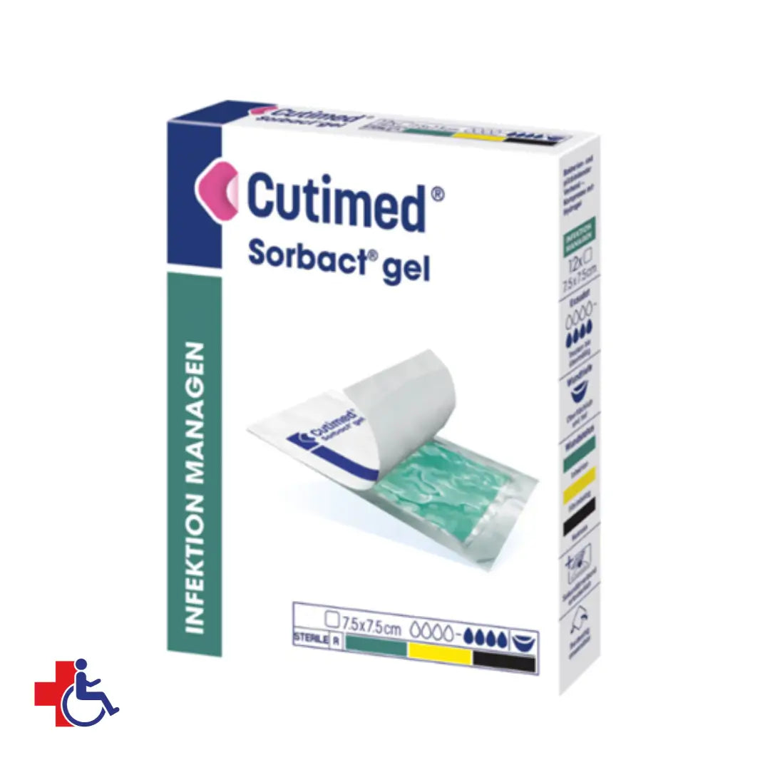 Cutimed Sorbact Gel 7.5x7.5 cm
