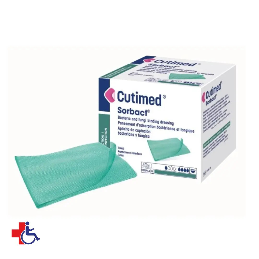 Cutimed Sorbact 7x9 cm - Malla DACC Antimicrobiana