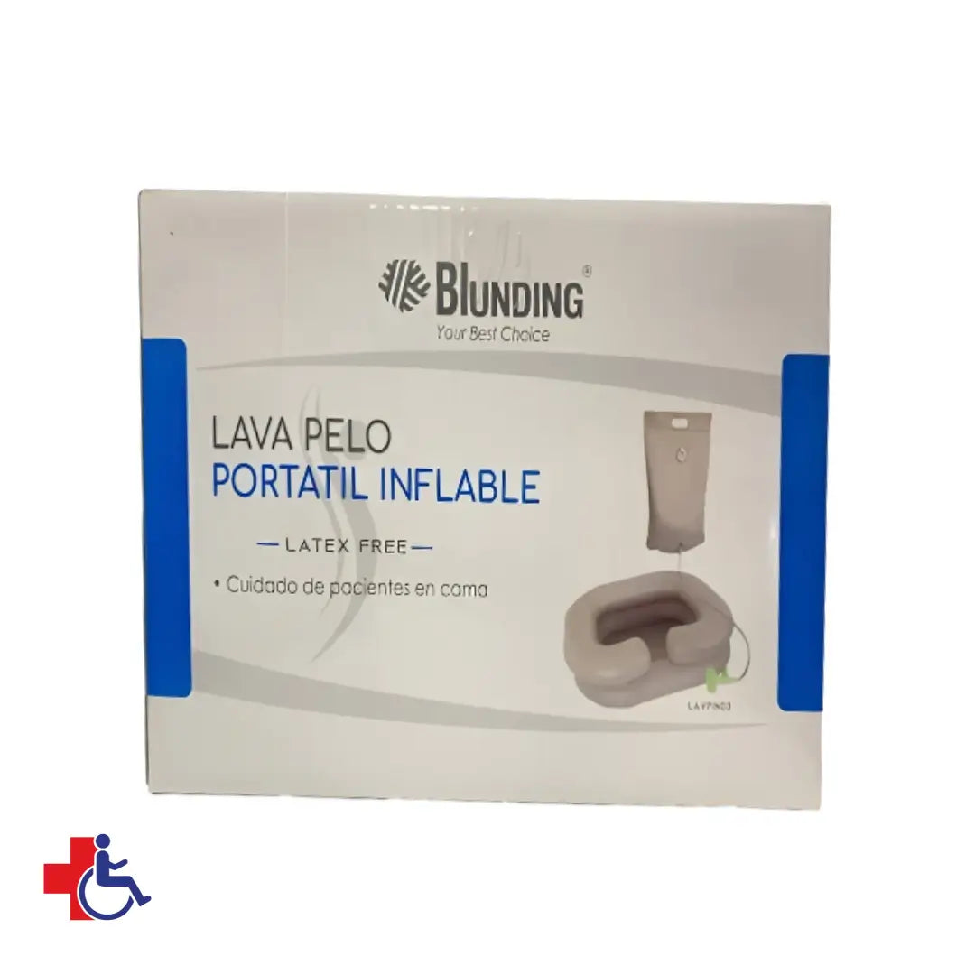 Lava Pelo Portatil Inflable Con Ducha Blunding