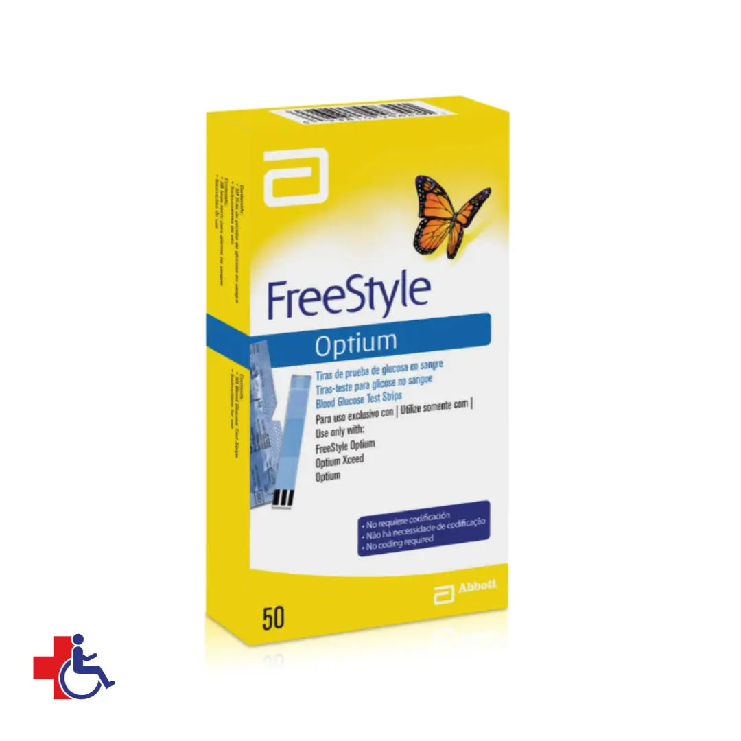 Tiras Glicemia FreeStyle Optium Caja x 25 un