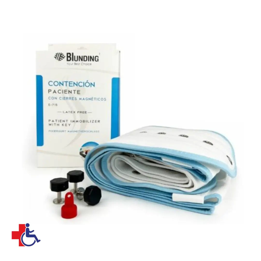 Contencion de Paciente con Cierres Magneticos Blunding
