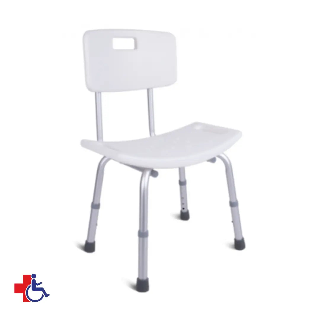 Silla o Banqueta de Ducha con Respaldo