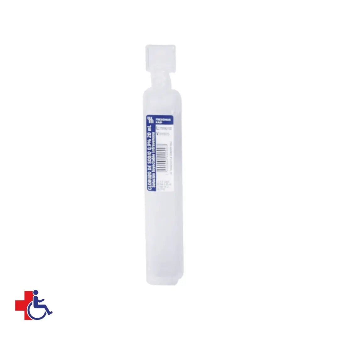 Suero Fisiologico 0,9% 20 ml - Cloruro de Sodio