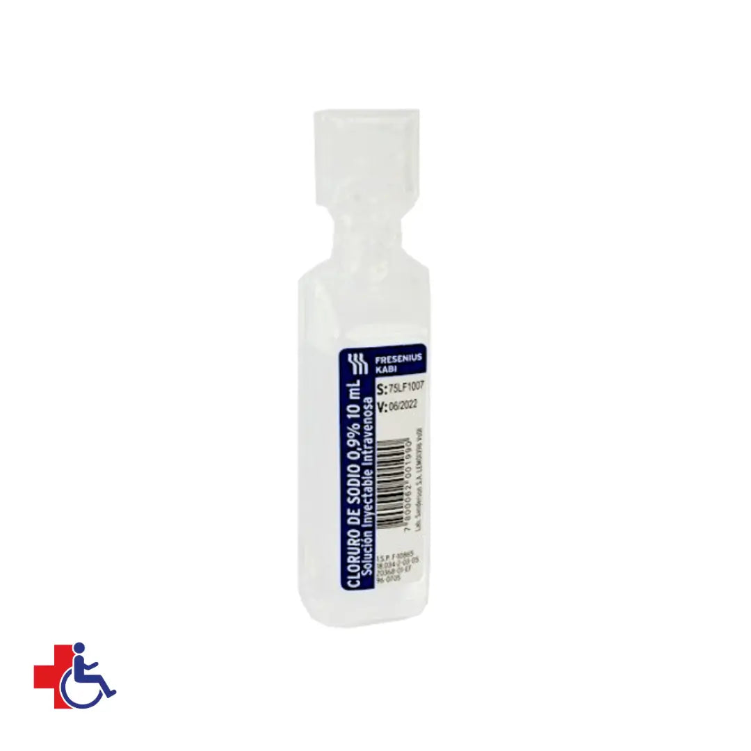 Suero Fisiologico 0,9% 10 ml - Cloruro de Sodio