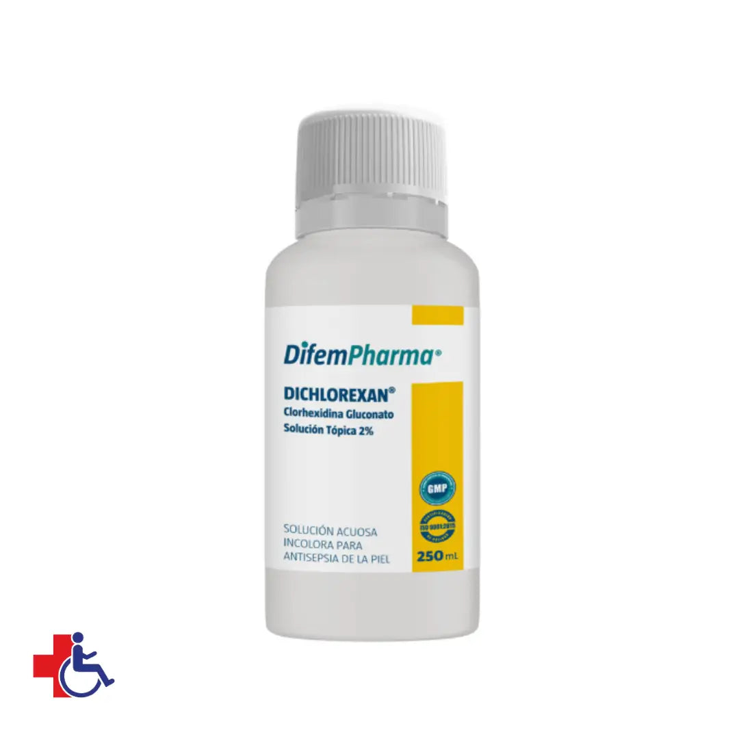 Dichlorexan Clorhexidina Gluconato 2% 250 ml - Solucion Topica