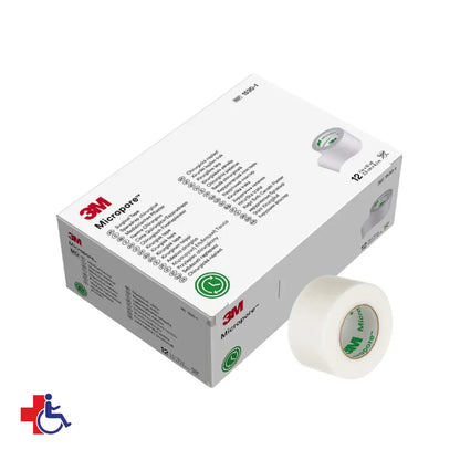Micropore 2.5cm x 9mt Color Blanco 3M Caja x 12 un