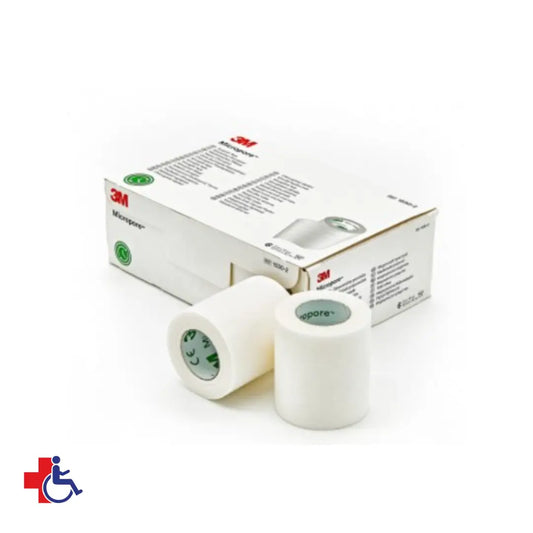 Micropore 5cm x 9mt Color Blanco 3M Caja x 6 un