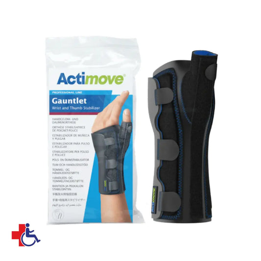Muñequera con Ferula Palmar y Pulgar Gauntlet Actimove