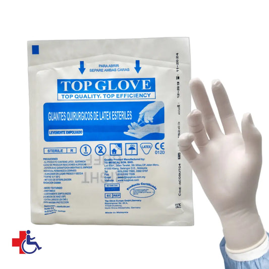 Guante Quirurgico De Latex Esteril N° 8.5 x Par