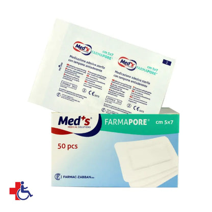 Aposito Adhesivo Farmapore Pad 5x7 cm Caja x 50 un