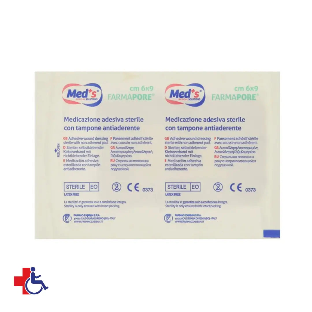 Aposito Adhesivo Farmapore Pad 6x9 cm Caja x 50 un