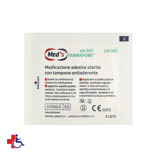 Aposito Adhesivo Farmapore Pad 5x7 cm