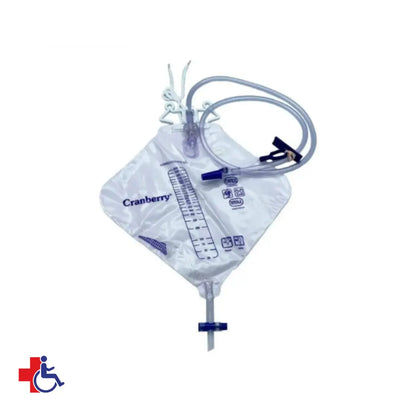 Recolector de Orina Adulto Premium a la Cama 2 lt Cranberry
