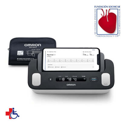 Equipo de Presión + ECG Omron Complete HEM-7530T - Digital Brazo