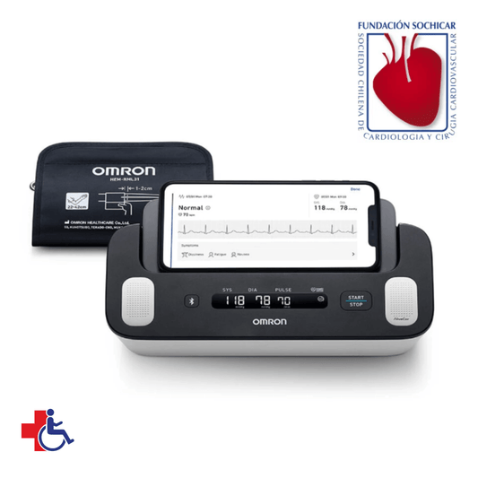 Equipo de Presión + ECG Omron Complete HEM-7530T - Digital Brazo