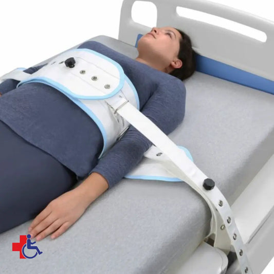Contencion de Paciente con Cierres Magneticos Blunding