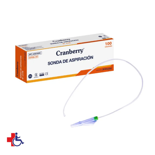 Sonda Aspiracion N° 14 FR Cranberry/Penine Caja x 100 un
