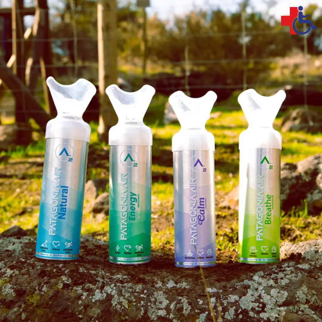 Oxigeno Portatil 10 Lt Energy (Menta) - Patagonia Air