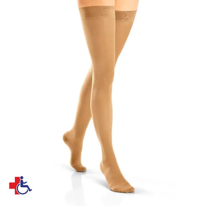 Media Compresiva Jobst Ultrasheer Muslo 15-20 Pta. Cerrada