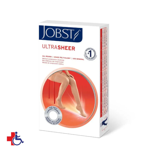Media Compresiva Jobst Ultrasheer Muslo 20-30 Pta. Cerrada
