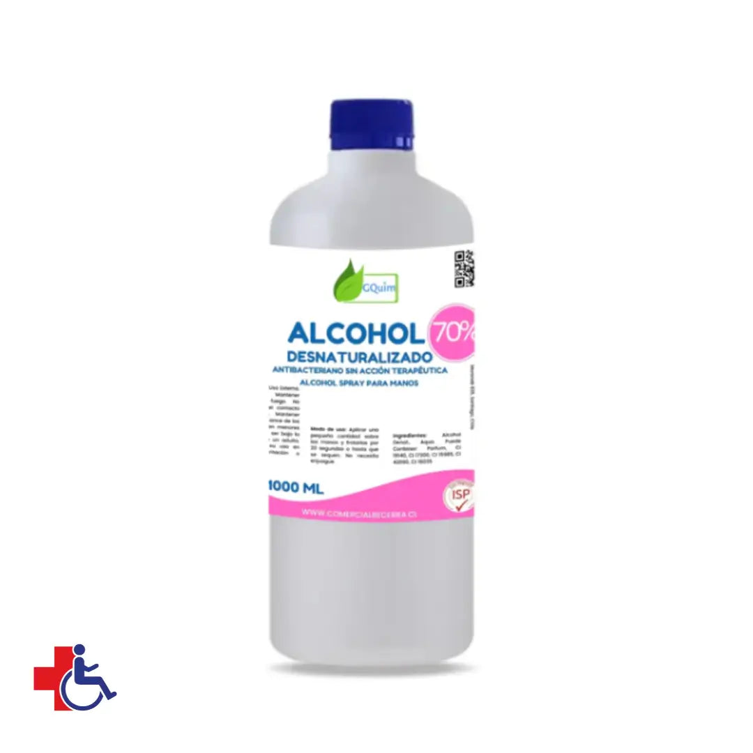 Alcohol Desnaturalizado 70% 1 Litro