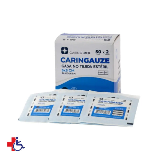 Gasa No Tejida Esteril 5x5 cm Caja x 50 un